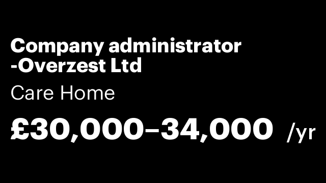 Company administrator  -Overzest Ltd