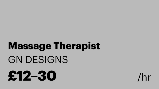 Massage Therapist