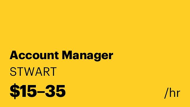 Account Manager