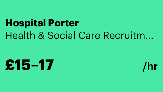 Hospital Porter