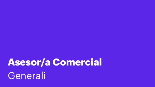 Asesor/a Comercial