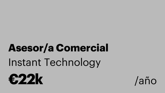 Asesor/a Comercial