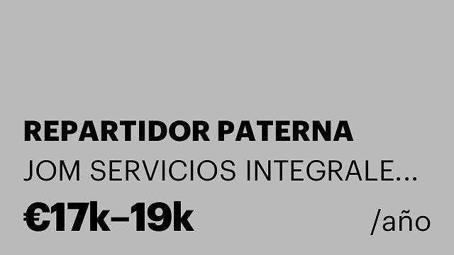 REPARTIDOR PATERNA