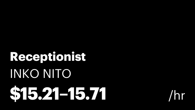 Receptionist