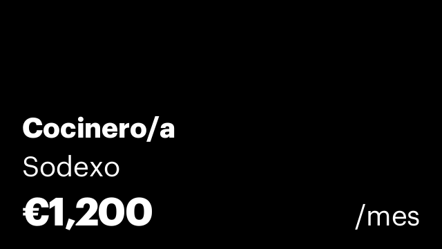 Cocinero/a