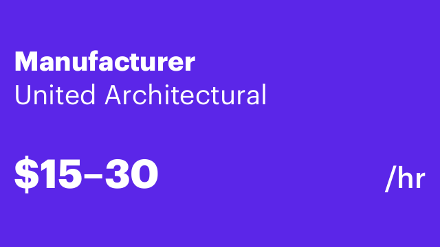 Manufacturer