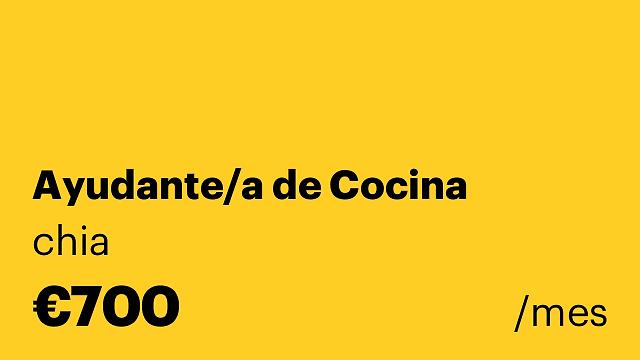 Ayudante/a de Cocina