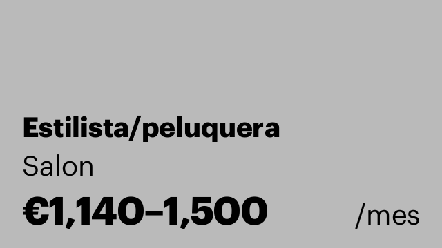 Estilista/peluquera