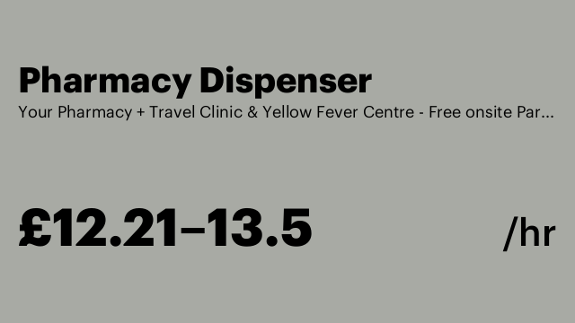 Pharmacy Dispenser