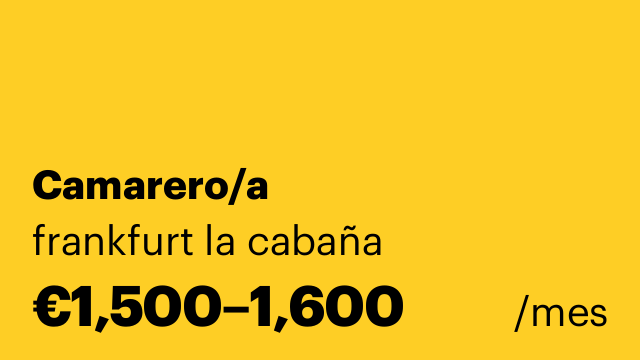 Camarero/a