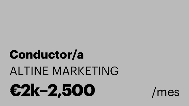 Conductor/a