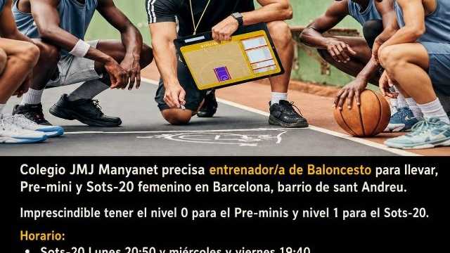 Entrenador Baloncesto JMJ