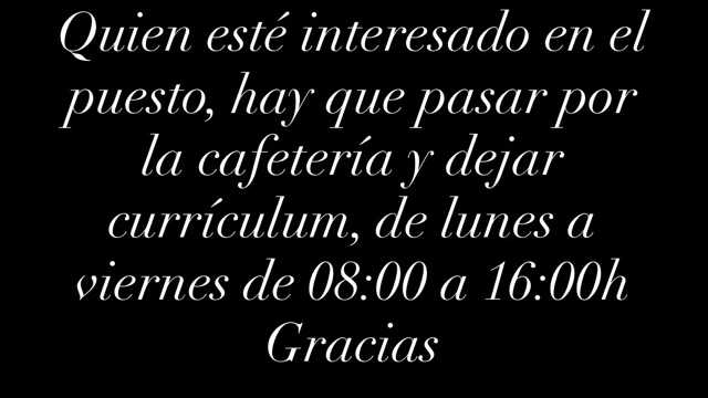 Camarero/a