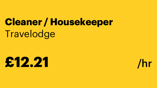 Cleaner / Housekeeper