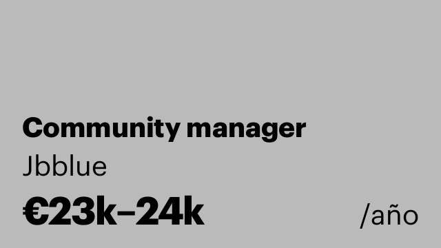 Community manager