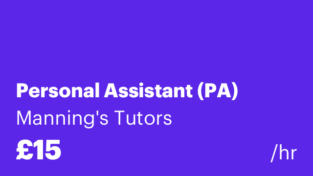 Personal Assistant (PA)
