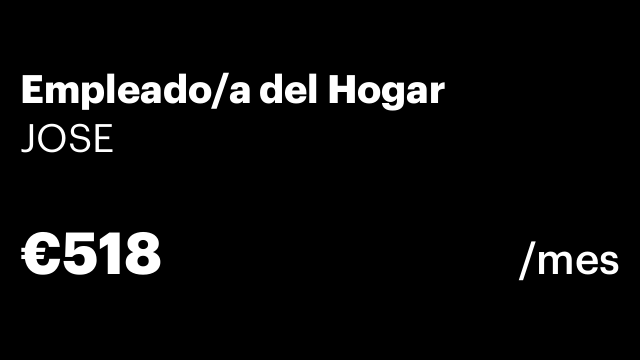 Empleado/a del Hogar