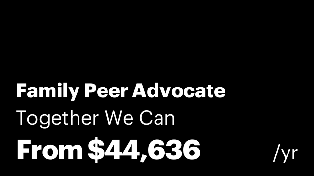 Family Peer Advocate
