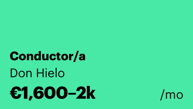 Conductor/a