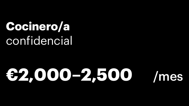 Cocinero/a