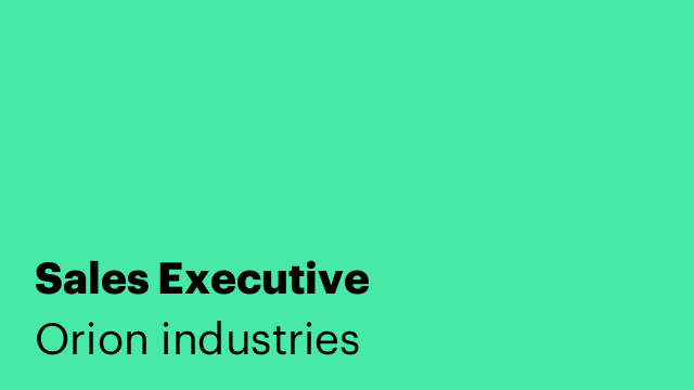 Sales Executive