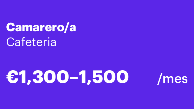 Camarero/a