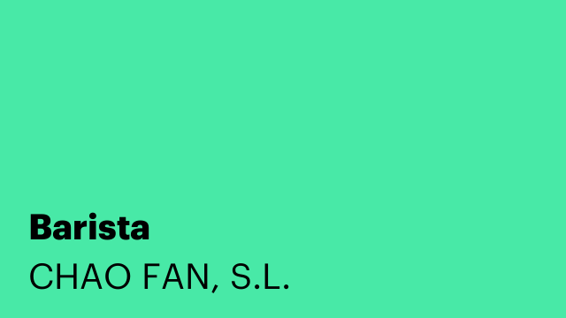 Barista