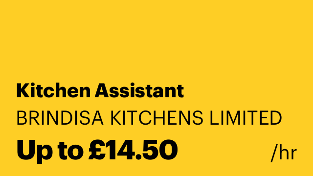 Kitchen Assistant