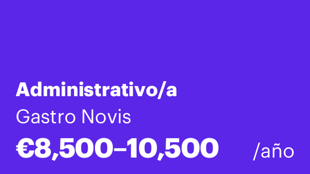 Administrativo/a