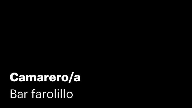 Camarero/a