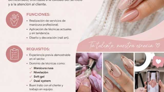 Manicurista Técnica Uñas Acrilicas