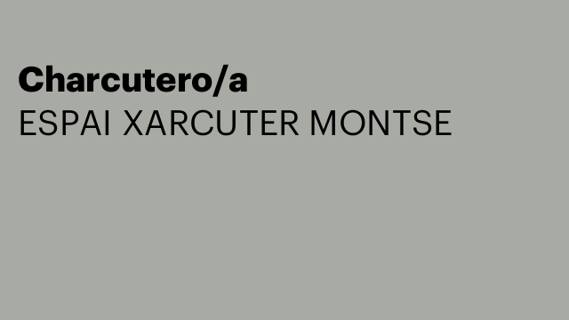 Charcutero/a
