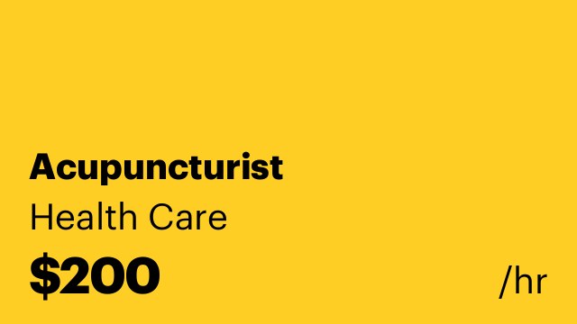 Acupuncturist