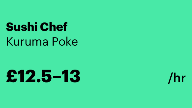 Sushi Chef