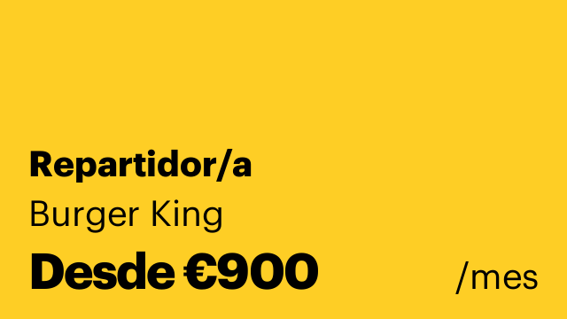 Repartidor/a