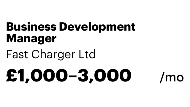 Business Development Manager