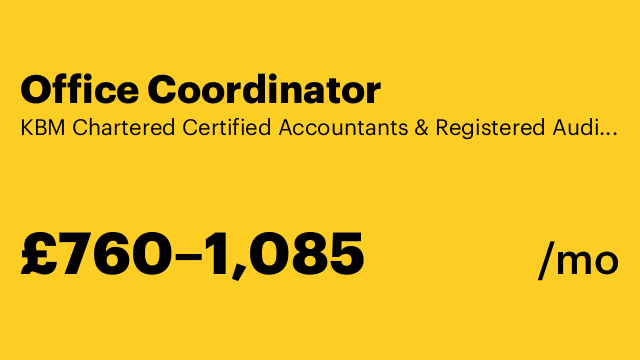 Office Coordinator