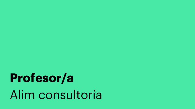 Profesor/a