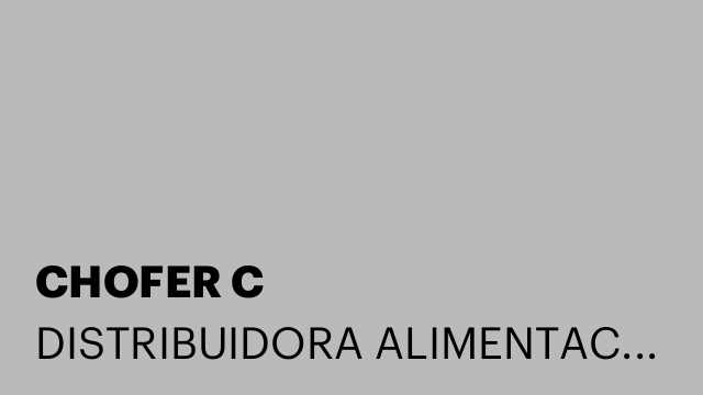CHOFER C