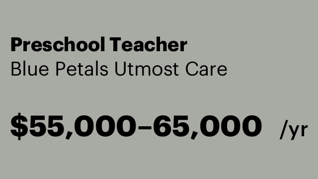 Preschool Teacher