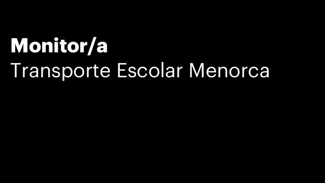 Monitor/a