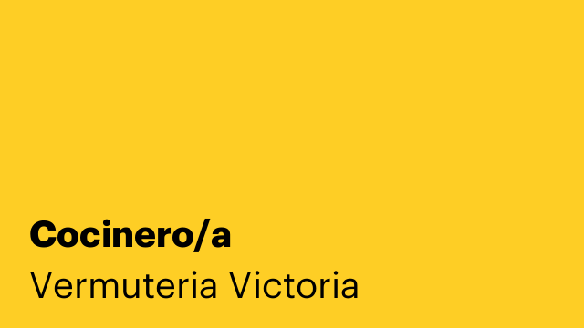 Cocinero/a