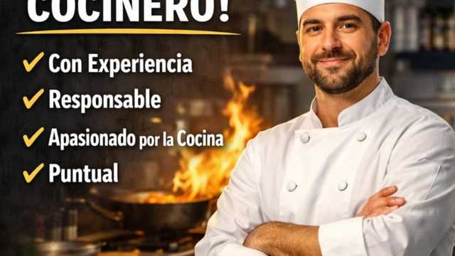 Camarero/a de Barra y Cocinero/a