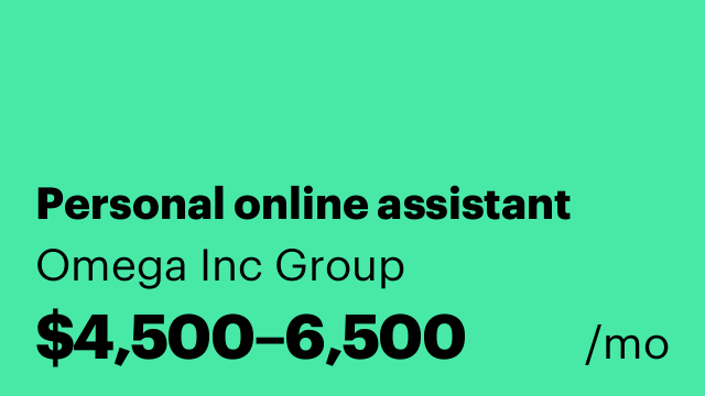 Personal online assistant