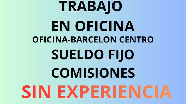 Asesor/a de atención telefónica-Oficina