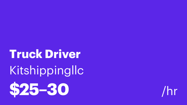 Truck Driver