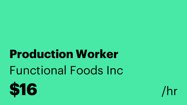 Production Worker