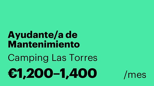 Ayudante/a de Mantenimiento