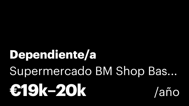 Dependiente/a