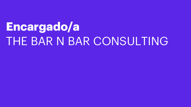 Encargado/a